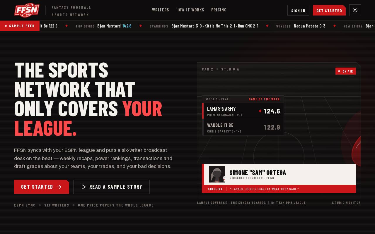 FFSN homepage